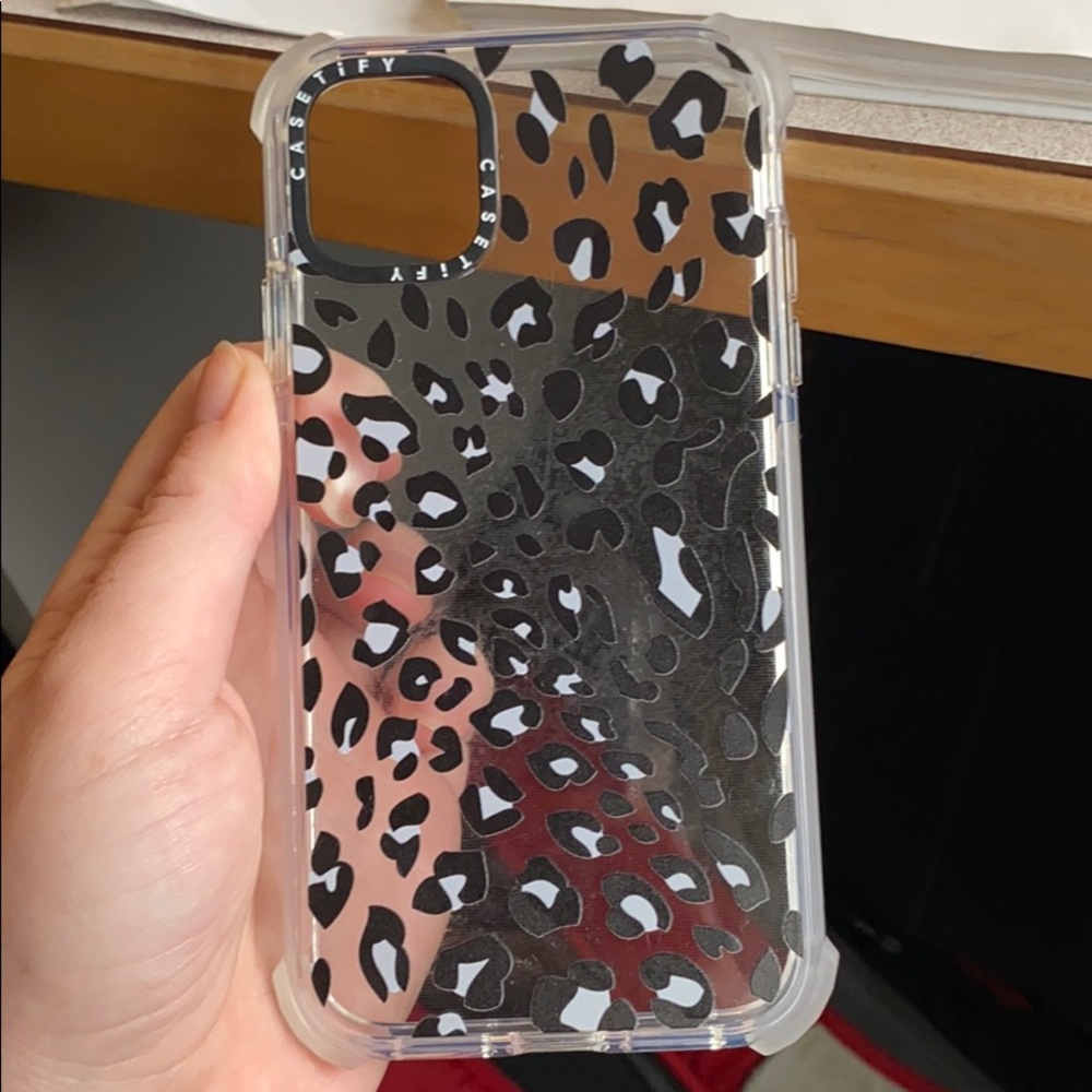 Casetify animal print case for iPhone 11